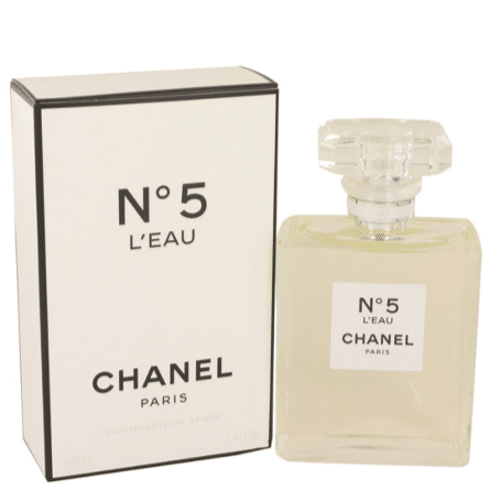 Chanel N5 L’Eau Perfume for bedtime