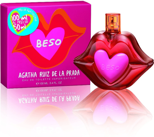 El Beso Perfume for bedtime by Agatha Ruiz de la Prada