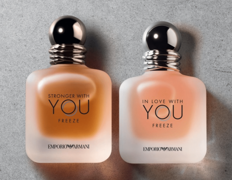 Emporio Armani – In Love With You Freeze for Her & Stronger With You Freeze for Him