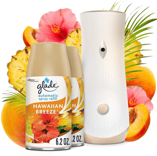 Glade Automatic Spray Holder and Hawaiian Breeze Refill