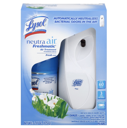 Lysol Neutra Fresh Air Automatic Spray Kit