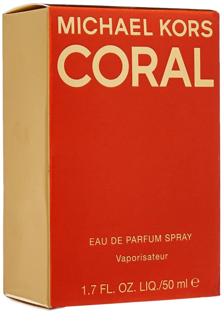 Michael Kors Coral Perfume Side View